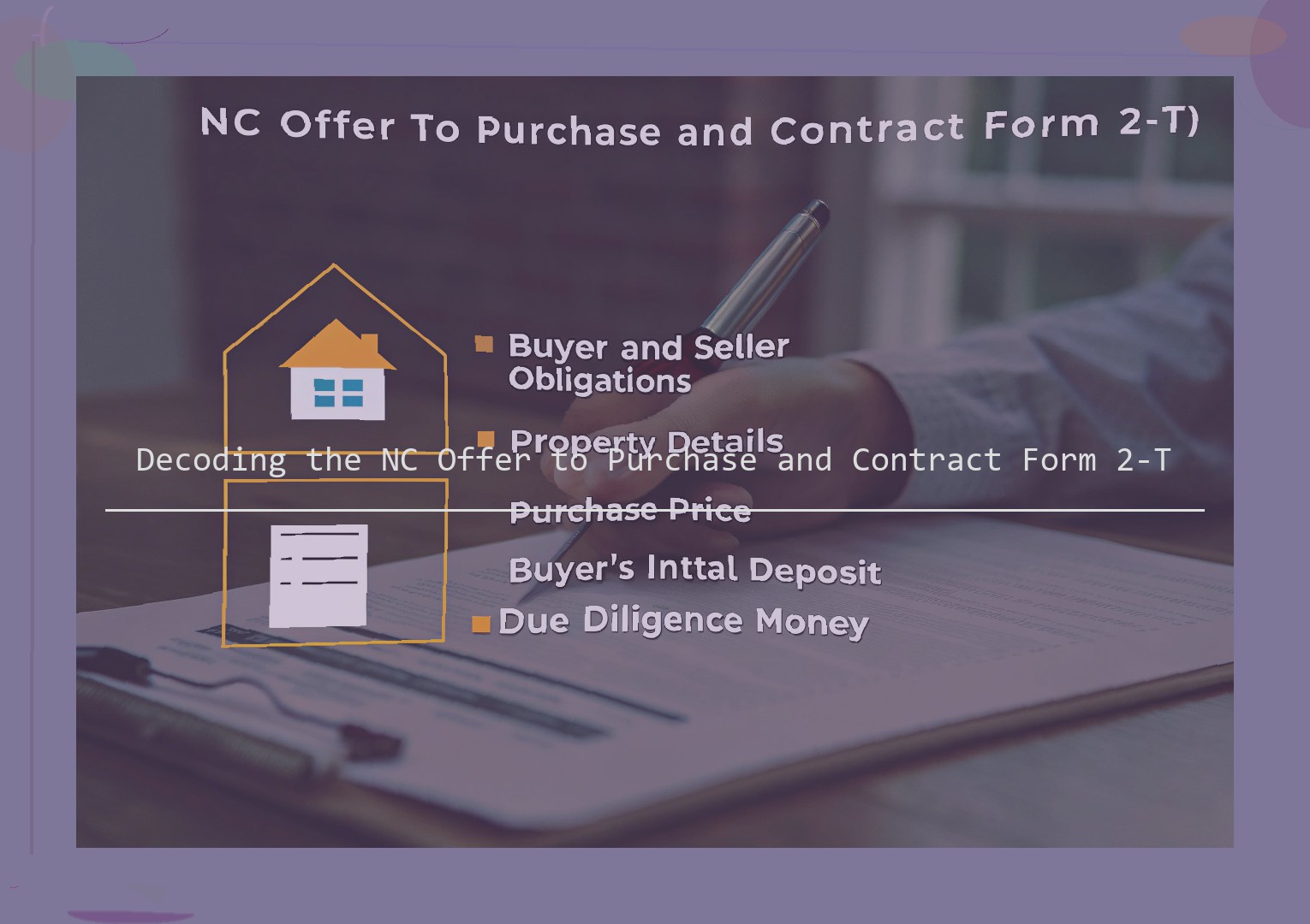 Decoding the NC Offer to Purchase and Contract Form 2-T